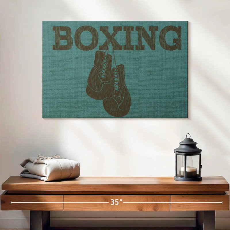 Sireci Boxing Typography, 16" H x 24" W