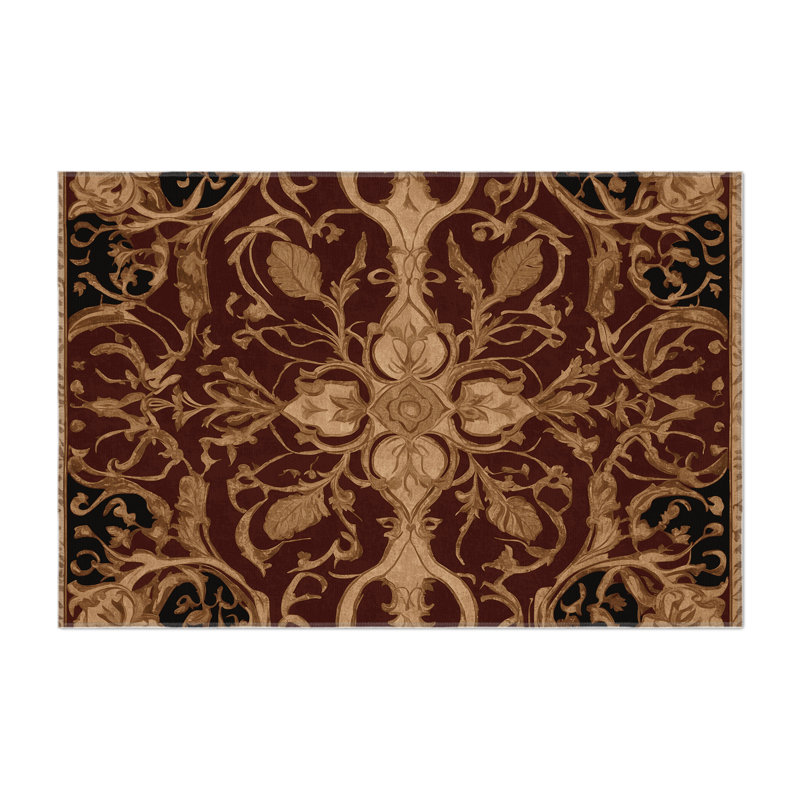 Golden Lyric Indoor And Outdoor Area Rug, Rectangle 4' x 6'