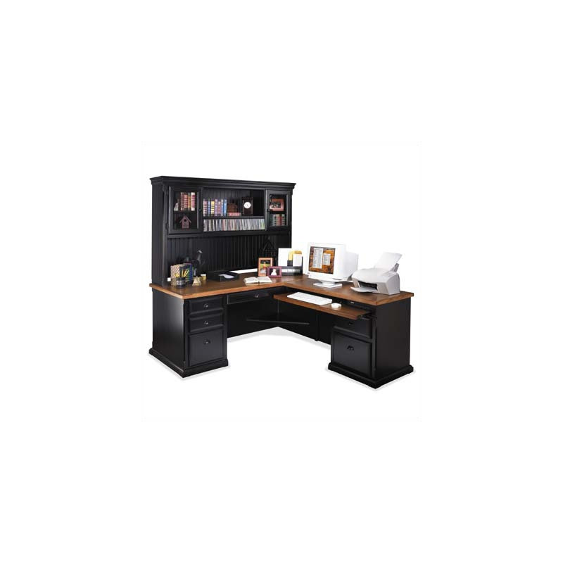 Southampton Onyx L-Shaped Computer Desk