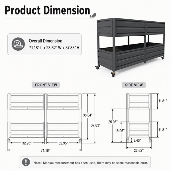 Dimensions du produit