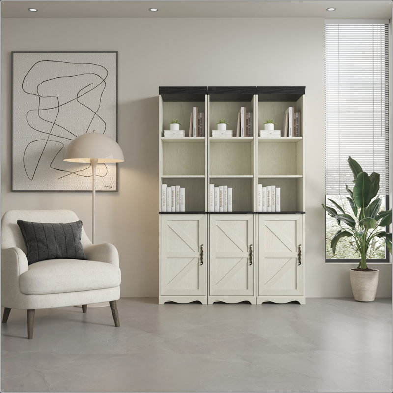 Armoire cubique autoportante avec 5 tablettes