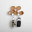 Wood Wall Organizer with Key Hooks