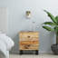 Stamey 40cm W Manufactured Wood Bedside Table-702147178-730272578