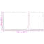Vidaxl Balcony Screen Outdoor Privacy Screen Fence Patio Screen Oxford Fabric-126704113-126704114