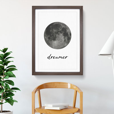 Dreamer - Picture Frame Graphic Art