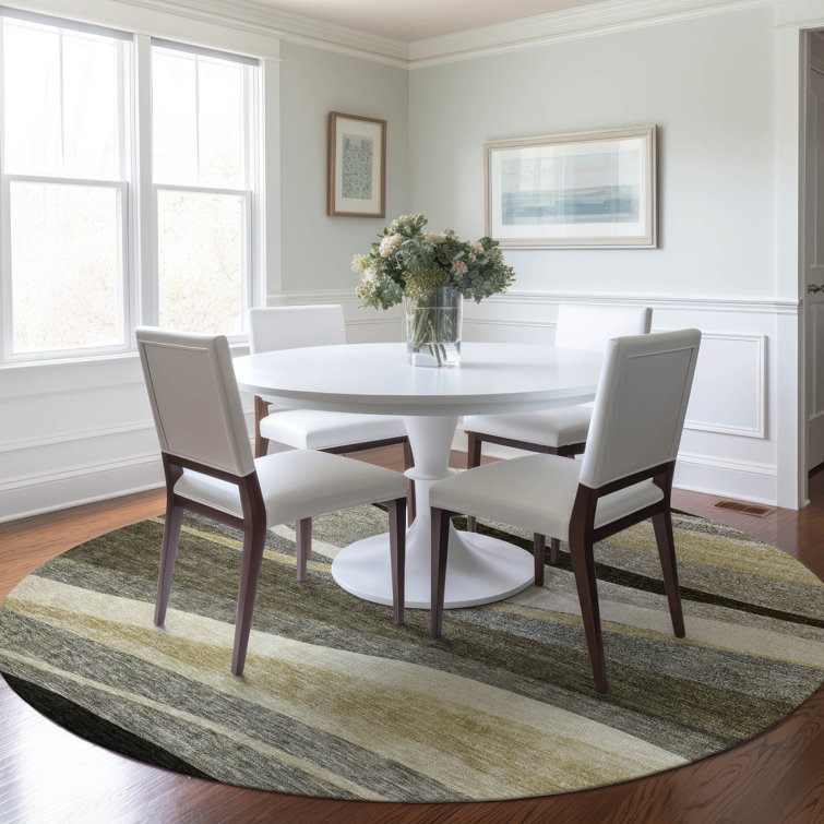 Machine Washable Indoor/Outdoor Chayden ACN1098 Taupe Rug