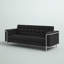 Canapé contemporain en leatherSoft avec structure enveloppante et détails de surpiqûres doubles HERCULES Lesley Series-22289330
