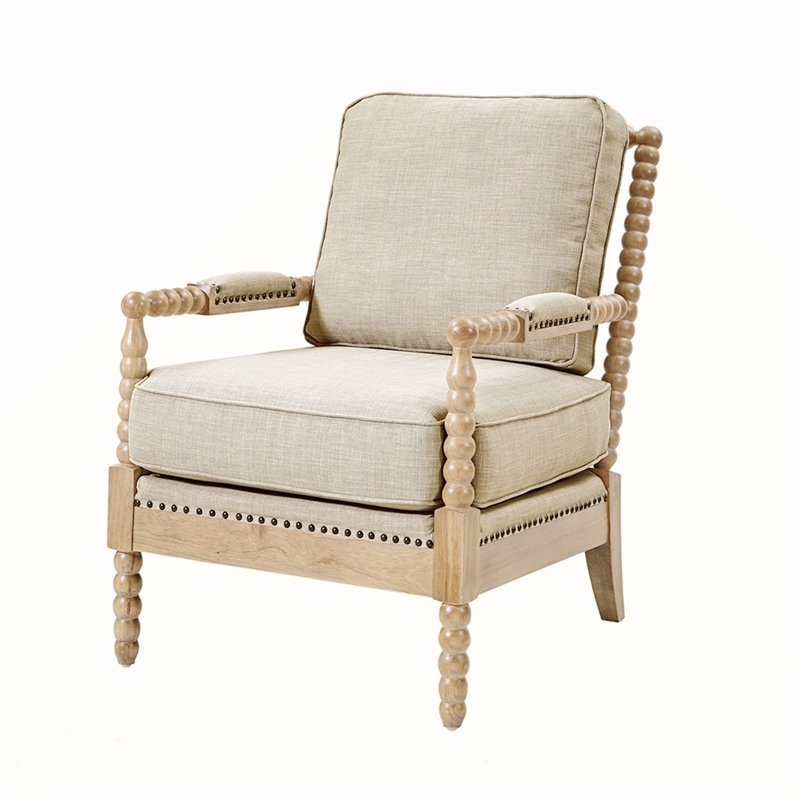 Chaise avec accoudoirs d'appoint