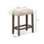 Altoona Upholstered Counter Stool with Solid Wood Frame-1791981788