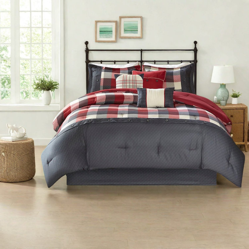 Ensemble de literie, Polyester Cal King Rustic Farmhouse Home