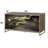 Belterra Rectangular Accent Cabinet in Oak and Champagne