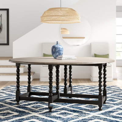 Largent Extendable Oval Dining Table