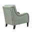 Fauteuil en cuir véritable de 27,56 po de largeur Amberlie-82939263