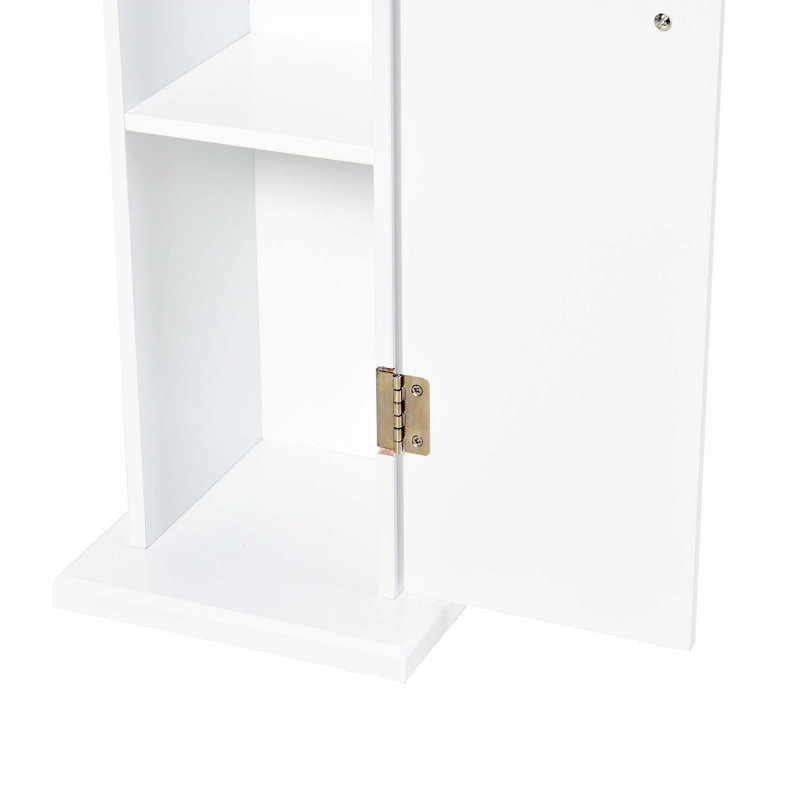 Armoire à papier hygiénique, armoire de coin pour petite salle de bain