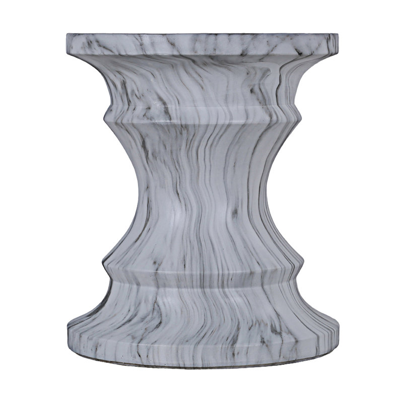 Cement Outdoor End Tables Side Table