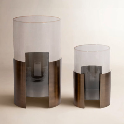 Everly Quinn Hurricane Candle Holder