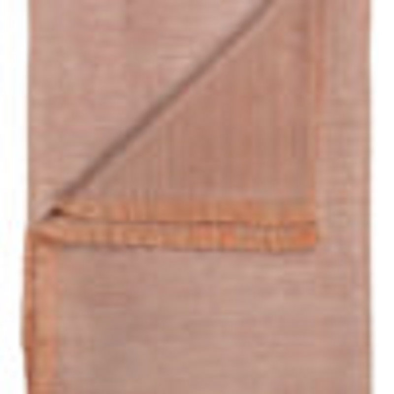 Twill Throw Blanket, Cinammon 