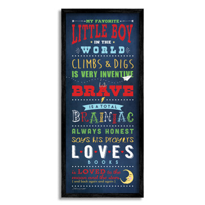 " Favorite Little Boy In The World " by Stephanie Workman Marrott