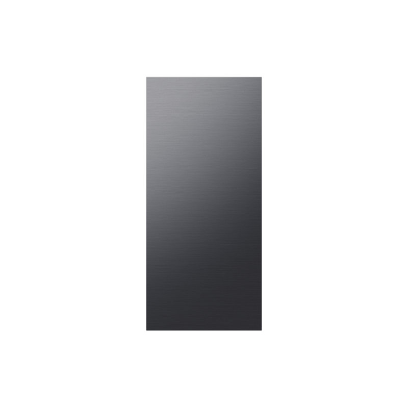 Panneau inférieur de réfrigérateur à 4 portes Samsung Bespoke, Acier noir mat