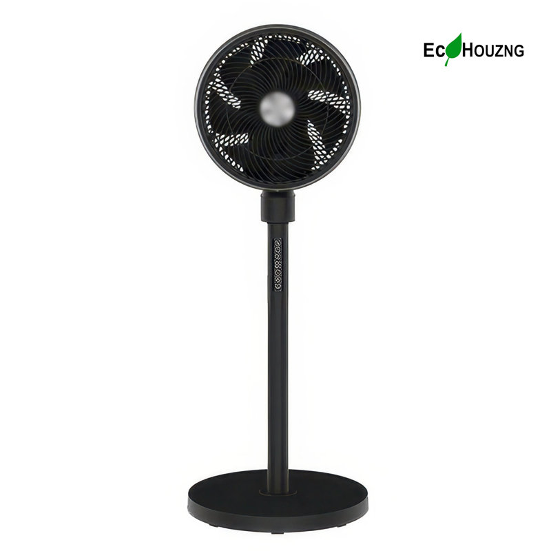 Ventilateur sur socle 12 po avec oscillation 3D et télécommande Ecohouzng