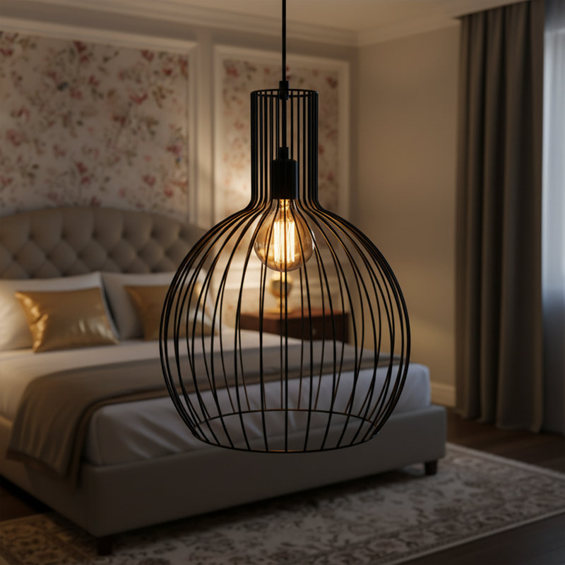 Lustre en globe Rycroft