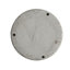Vase rond en céramique brun Sienna-650993406