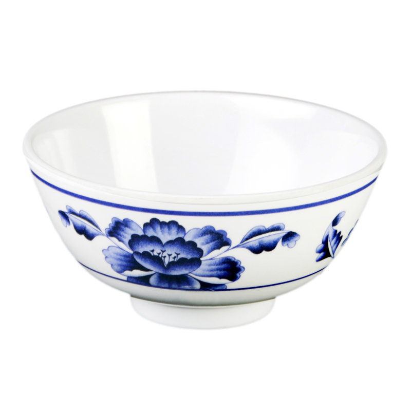 Lotus 9 oz. Melamine Rice Bowl