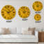 Horloge murale or moderne I-2078728164