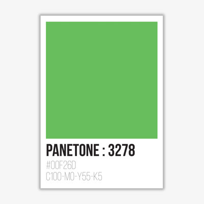 Panetone textual art print by pixy paper 1 Piece Single Picture Frame Wall Art