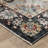 Caia Traditional Floral Blue/ Multi Area Rug-152979018