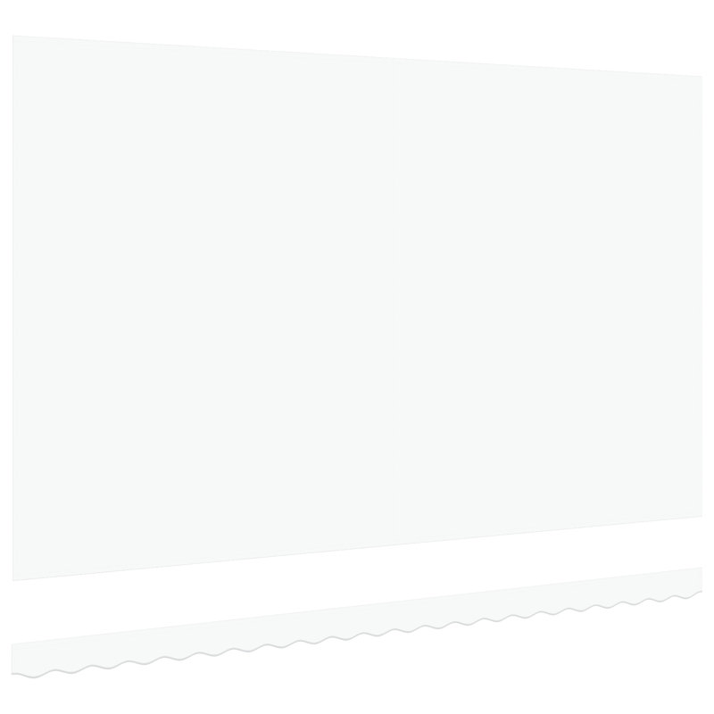  Modern Awning Replacement Fabric, 480 cm W x 345 cm D, White