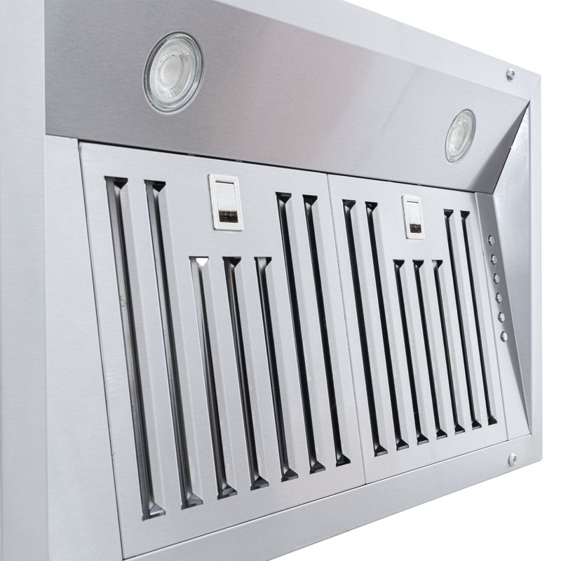 Insert / doublure de hotte de cuisine professionnelle PROLINE de 28 pouces (pour hottes de cuisine de 30 pouces), 600 CFM, souffleur simple, PLFL CL 2816S, hottes de cuisine