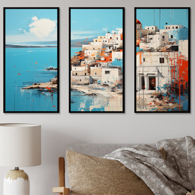 Multicolore Santorini, Grèce I - Santorini, art mural