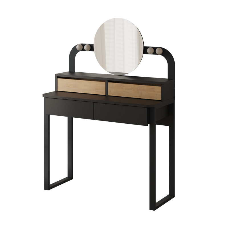 Dressing Table, Black Sapphire Oak
