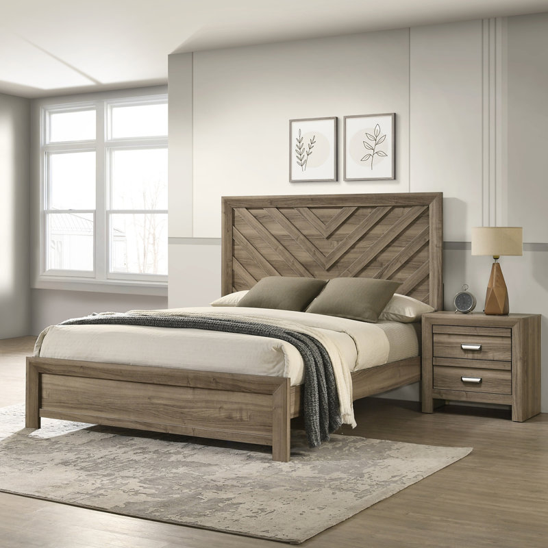 Mobilier de chambre à coucher 1pc, Lit double