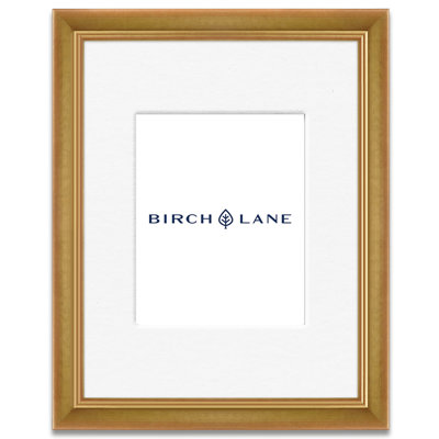 Wood Picture Frame with Mat