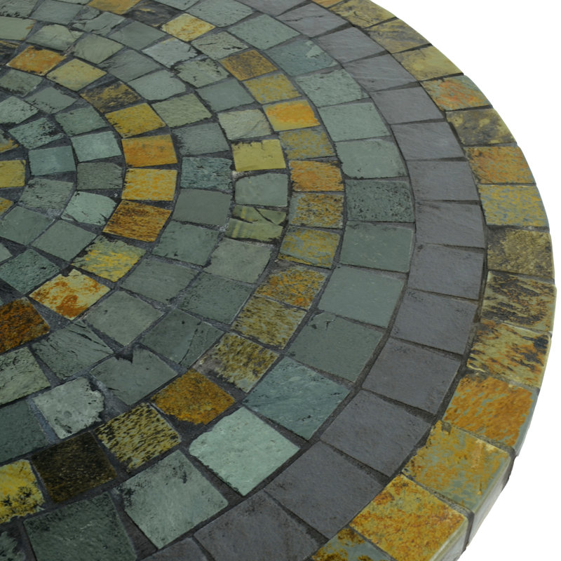 Monterey Garden Stone Mosaic Table
