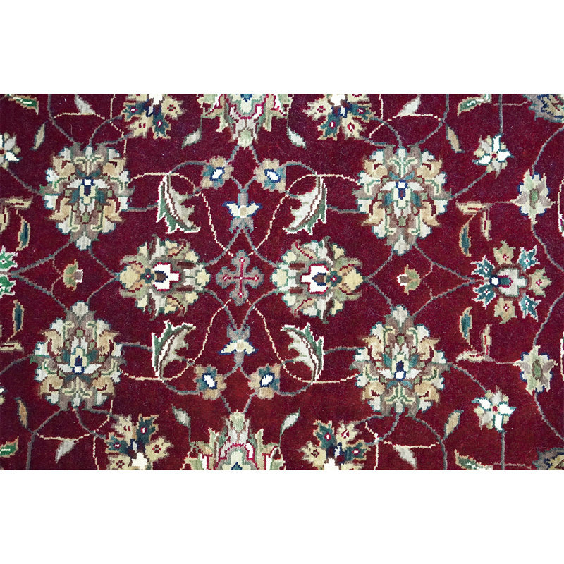 Intricately Floral Area Rug, Rectangle 10' x 14'