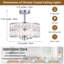 3-Light Drum Chandelier
