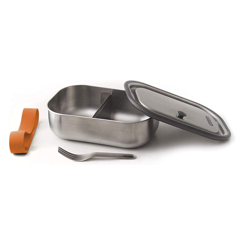 Black+Blum Stainless Steel Lunch Box Large 1L, Orange
