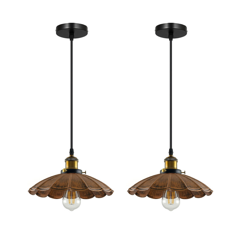 1 - Light Dome Pendant, Yes, Brushed Copper