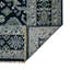 Tapis oriental en laine noué à la main gris / bleu / ivoire Hillard-53153061