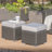 Jossif Resin (All Weather) Wicker/Rattan Outdoor Ottoman-912264745