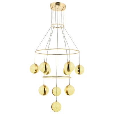 10 - Light LED Cluster Pendant