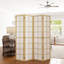 160cm W x 170cm H 4 - Panel Solid Wood Folding Room Divider