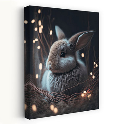 Reproduction d'art mural Enchanted Bunny