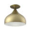 Plafonnier semi-encastré 1 lumière 10 po Chassitty-1130486030