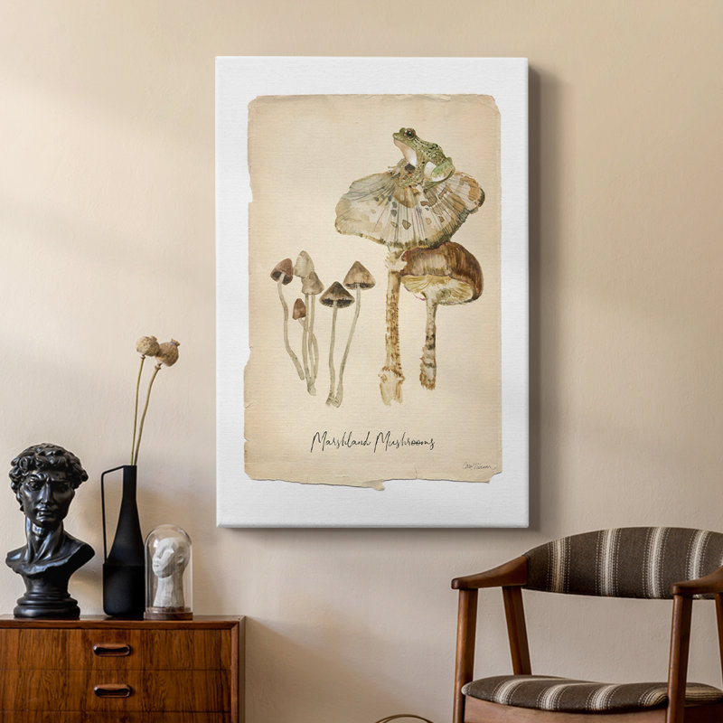 Champignons des marais - galerie Cavas sur mesure, H 27 po x l 18 po