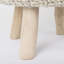 Tabouret d'appoint en bois massif Laverty