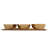 Auburn Gold Serving Tray & Appetizer Bowls